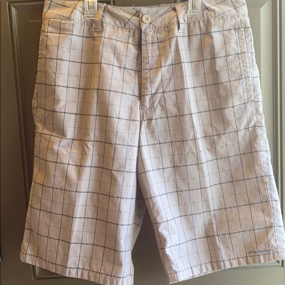 Transnine flat front shorts